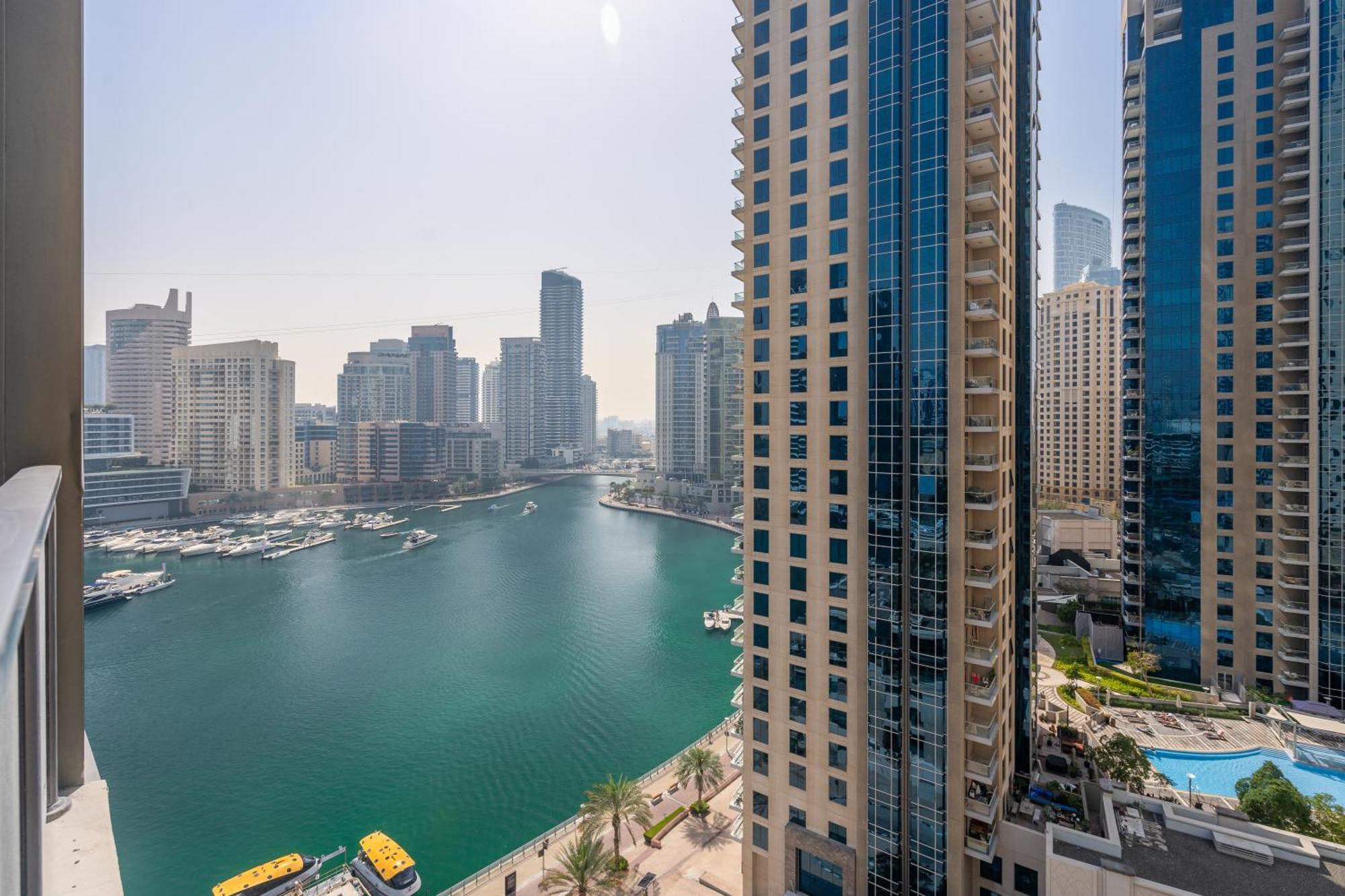 Postcard Marina Views- Spacious & Luxurious 1br - 3mn Walk To Tram, Jbr & (adults Only)